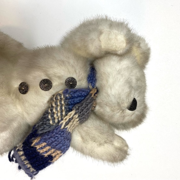 Boyds Bears Marvin P Snowbeary Retired Vintage Plush Teddy Bear Snowman NWT - Picture 9 of 13